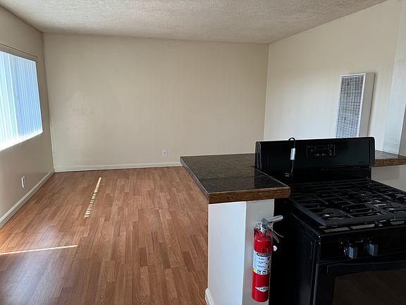 View from eating area into living room.