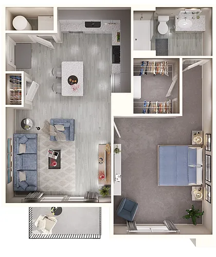Floor plan Hickory