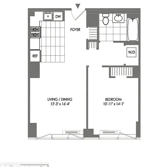 43-25 Hunter St #1208-W — Photo 2