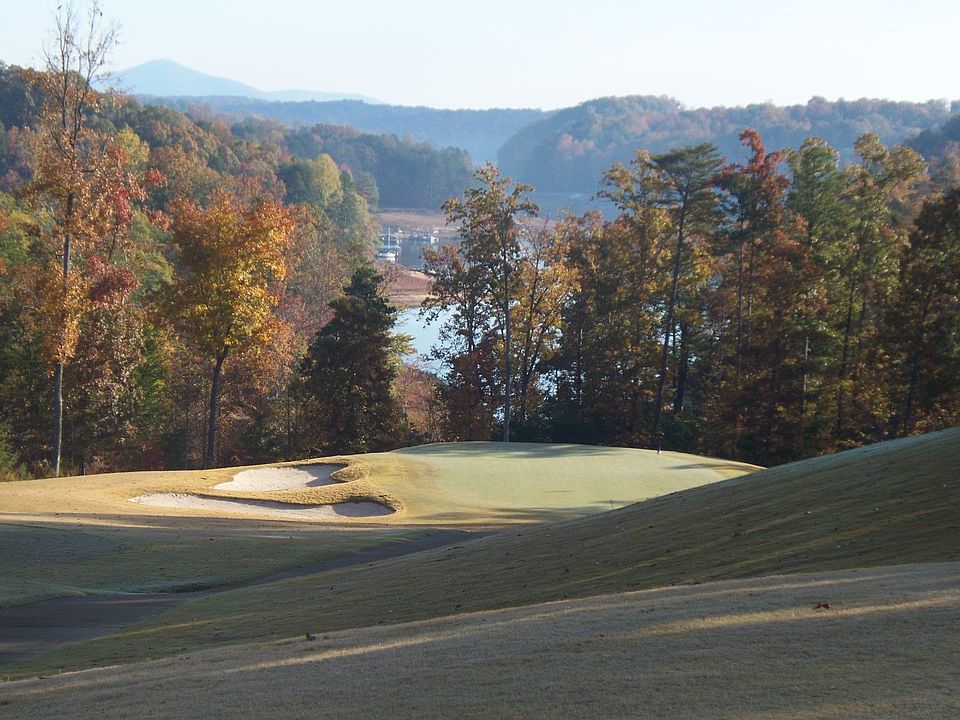 Looking down towards the Water on Golf Course