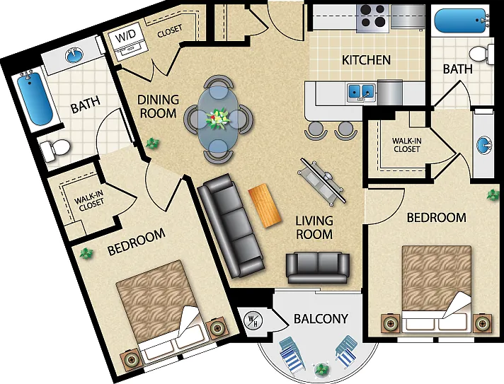 E Floorplan Diagram