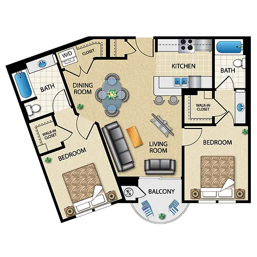 Floor plan E