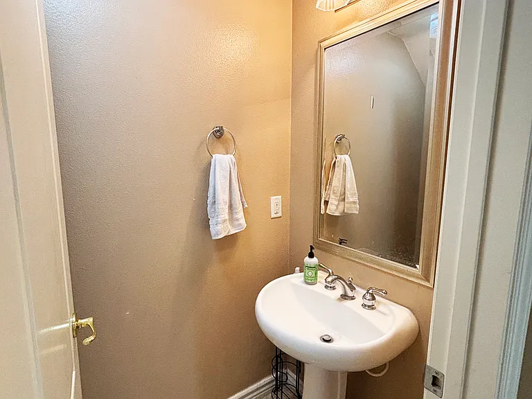 First-Floor Guest Half Bathroom