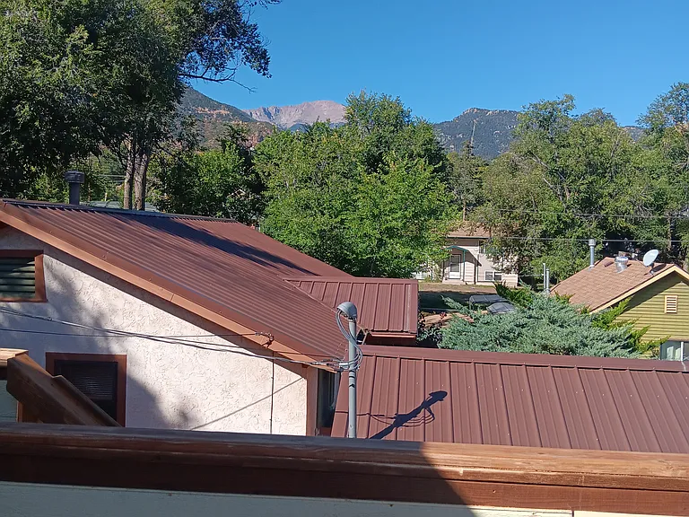 View of Pikes Peak out 2nd bedroom.