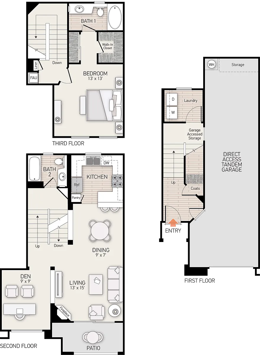 Floor plan Loggia - Plan 9