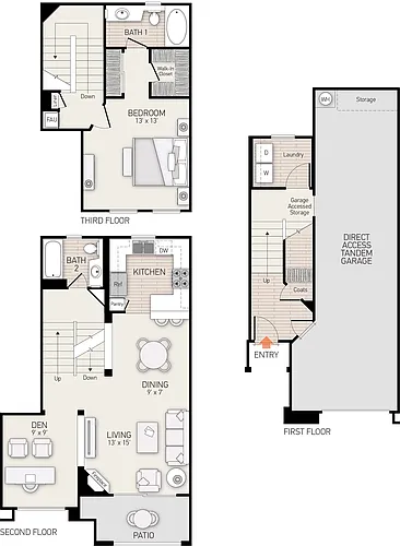Floor plan Loggia - Plan 9