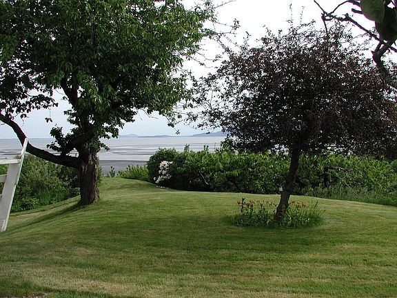 View to the point where weddings are held