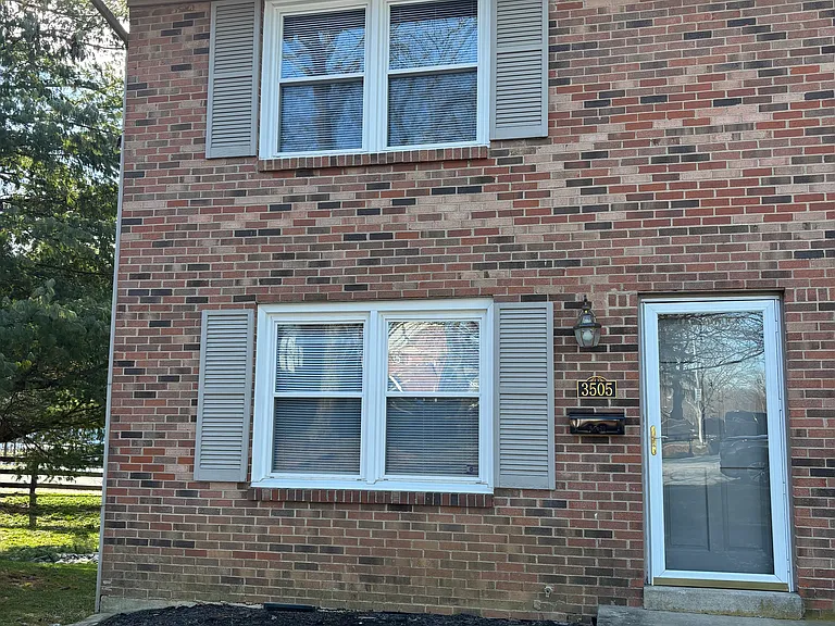 Front of the townhouse
