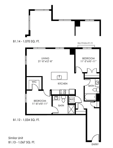 Floor plan B112