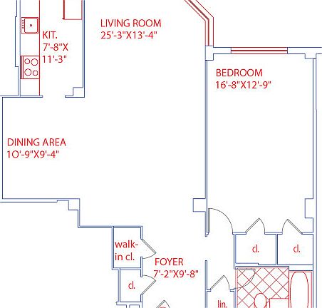 2nd image of 1700 York Ave APT 8-F