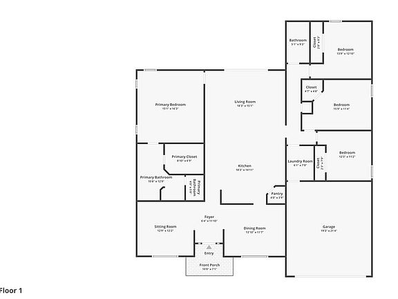 2nd image of 4619 Woodford Dr