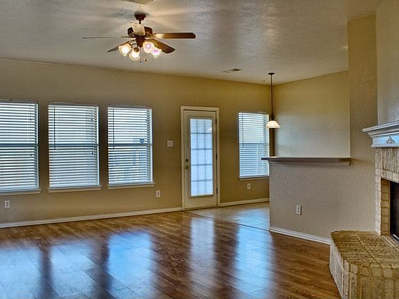 Living room looking to back