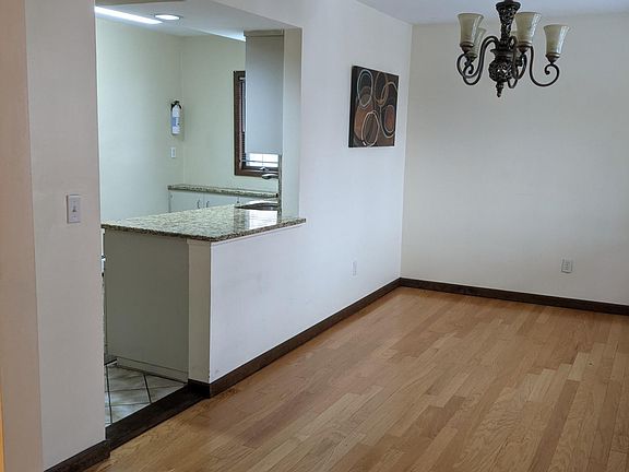 View of Dining room and open kitchen