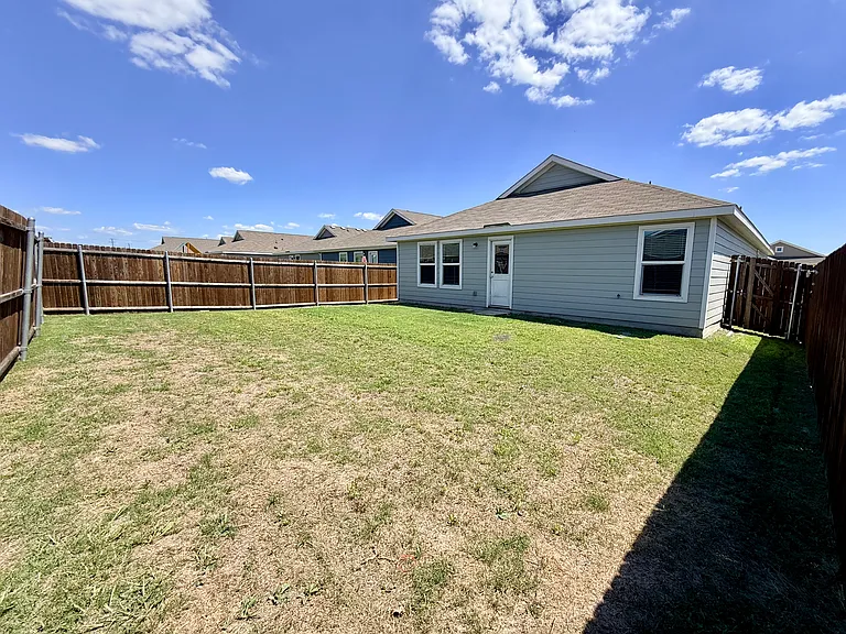 big back yard