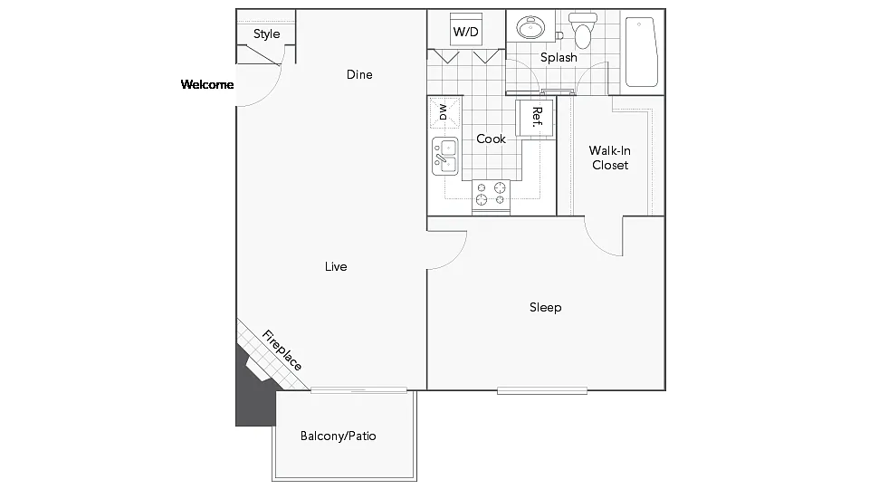 Floor plan Alden