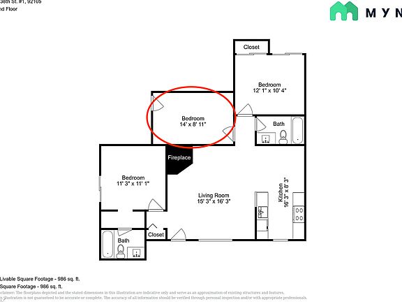 3rd image of 4339 38th St APT 1