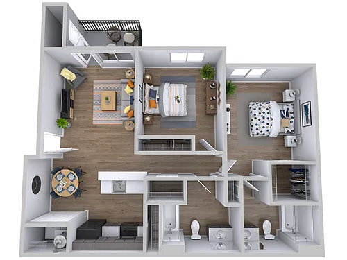 Floor plan B2
