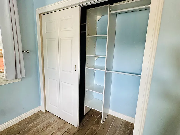 Large closet in your bedroom