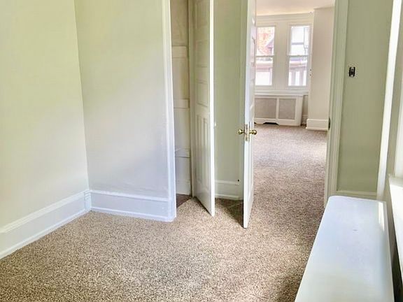 Bedroom one view 2 with closet