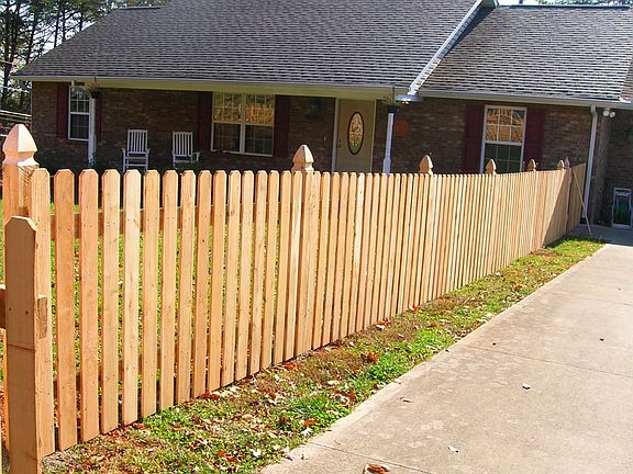 Fenced in front yard for dog
