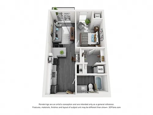 Floor plan Stone Arch