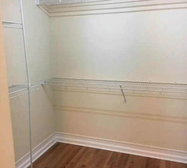 Master walk-in closet