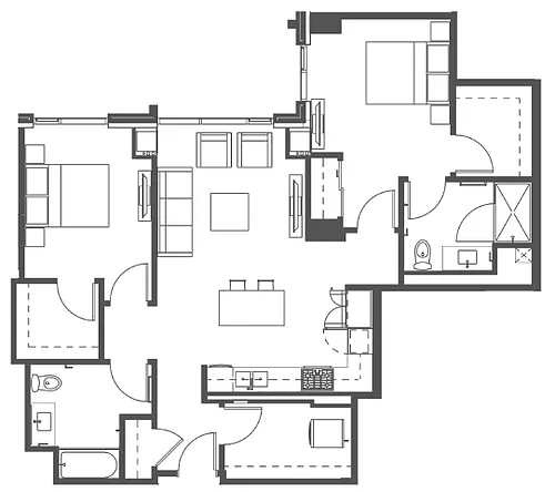 Floor plan S 214