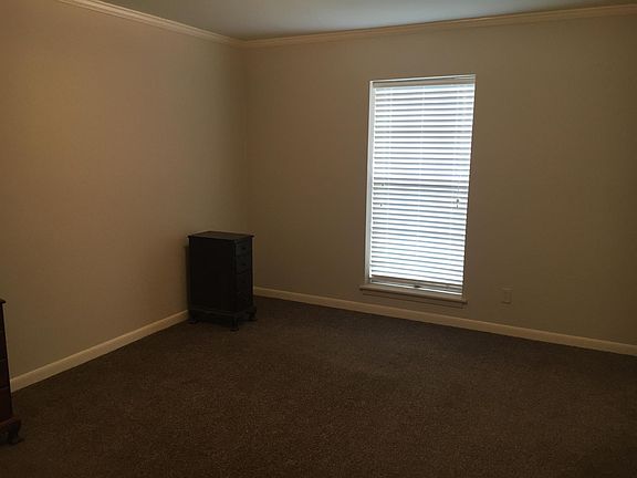 Bedroom view from doorway. This room also has two double reach-in closets