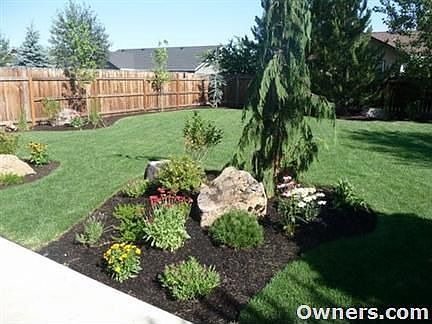 Large Private backyard