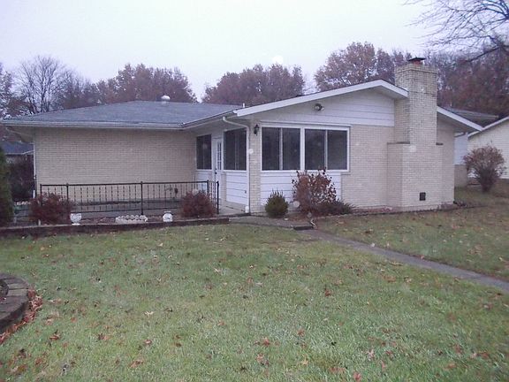Back view of house