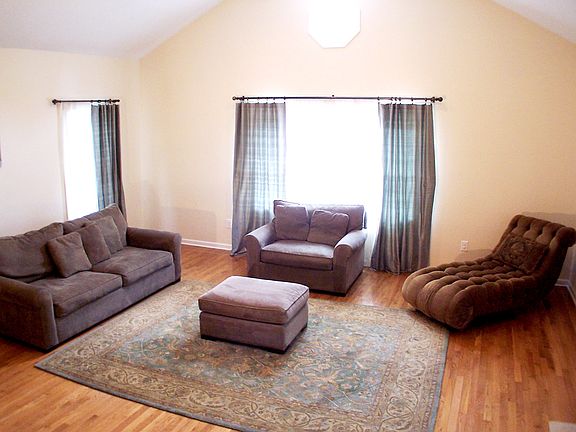 Two story great room.