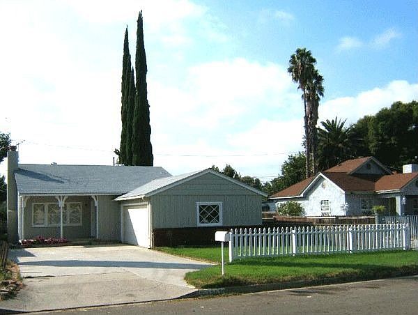 From the street