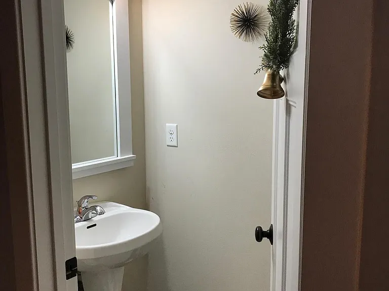 main floor half bath
