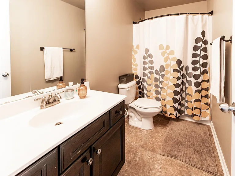 Bathroom off loft