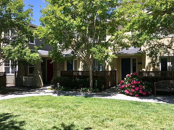 View of Unit Entrance from private park lawn