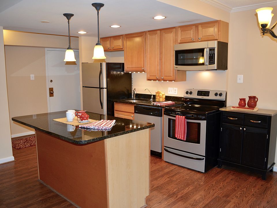 Open, renovated, kitchen
