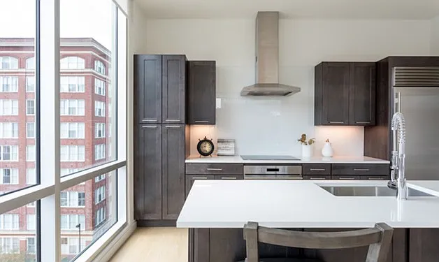Encore Apartments open kitchen