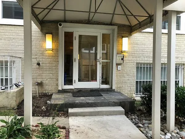 Secure Locked Building Entry