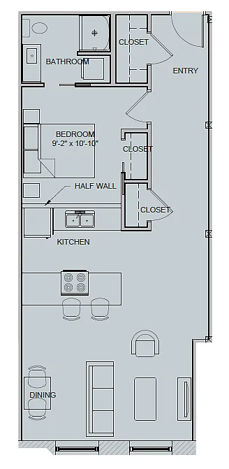 Floor plan 208