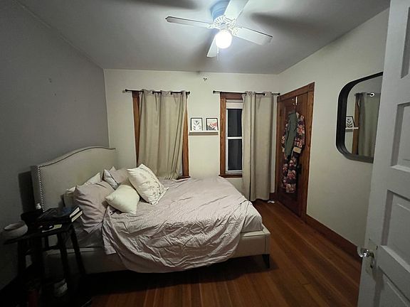 Bedroom 1 with walk-in closet