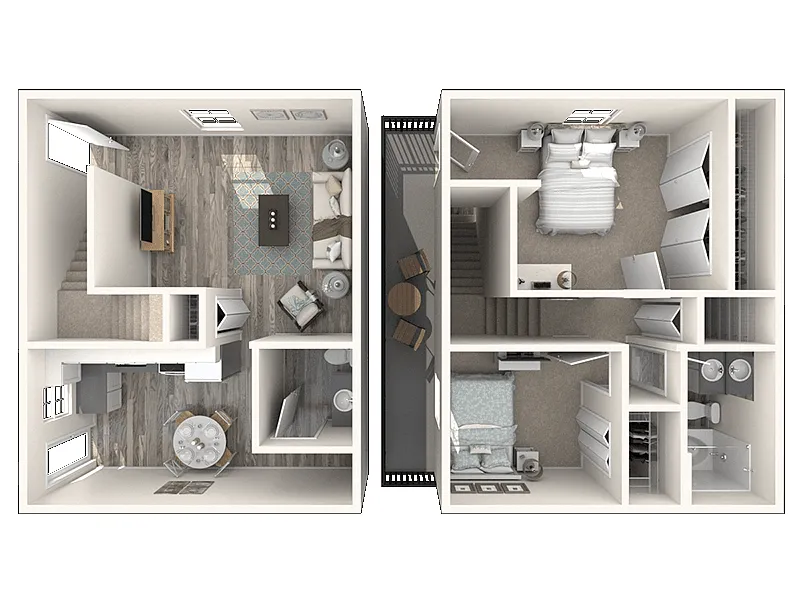 Floor plan Townhome