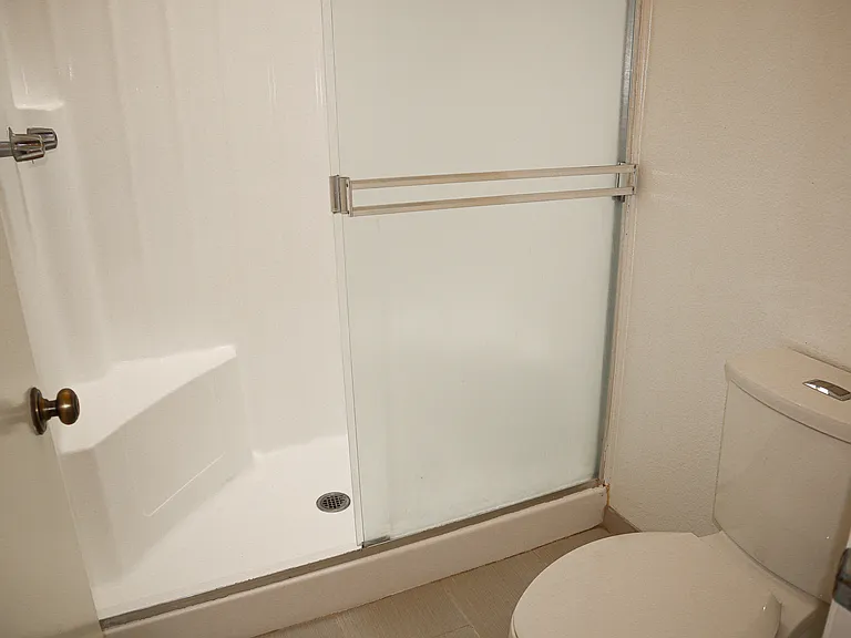 Master Bedroom Shower and Toilet