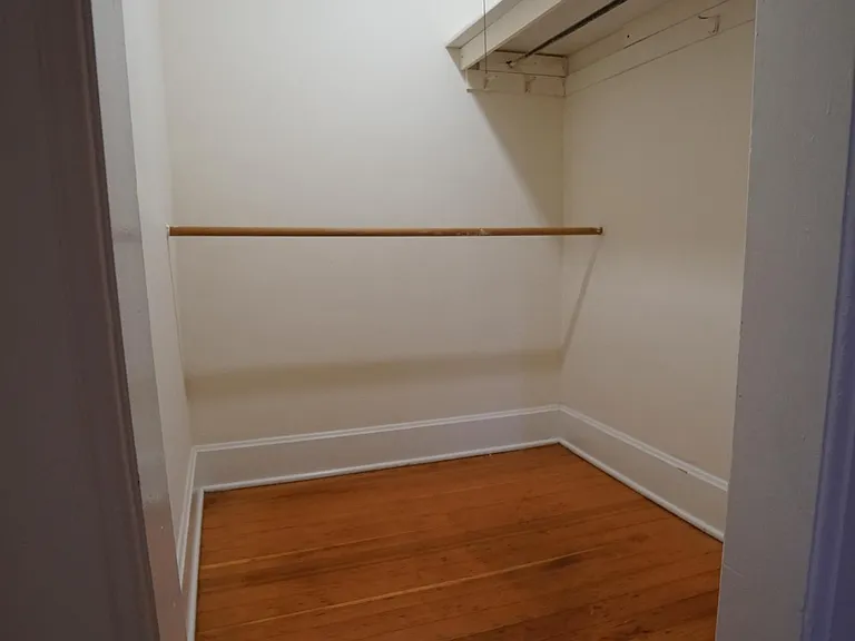 Large closet in bedroom number two