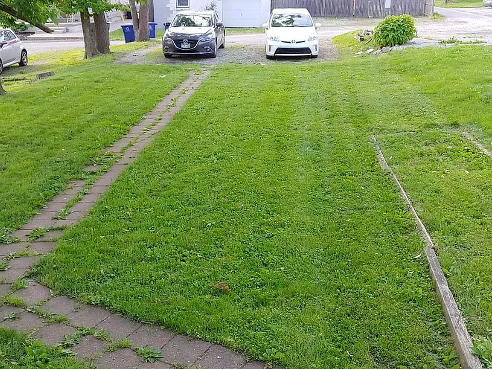 Plenty of parking