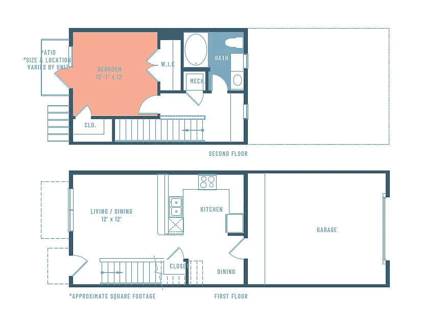 Floor plan THA-1G