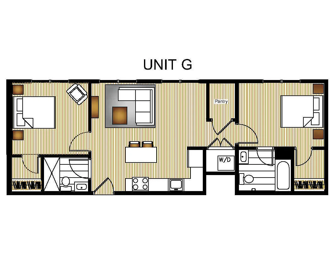 Floor plan G