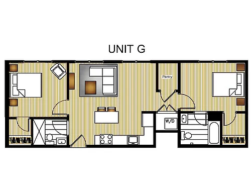 Floor plan G