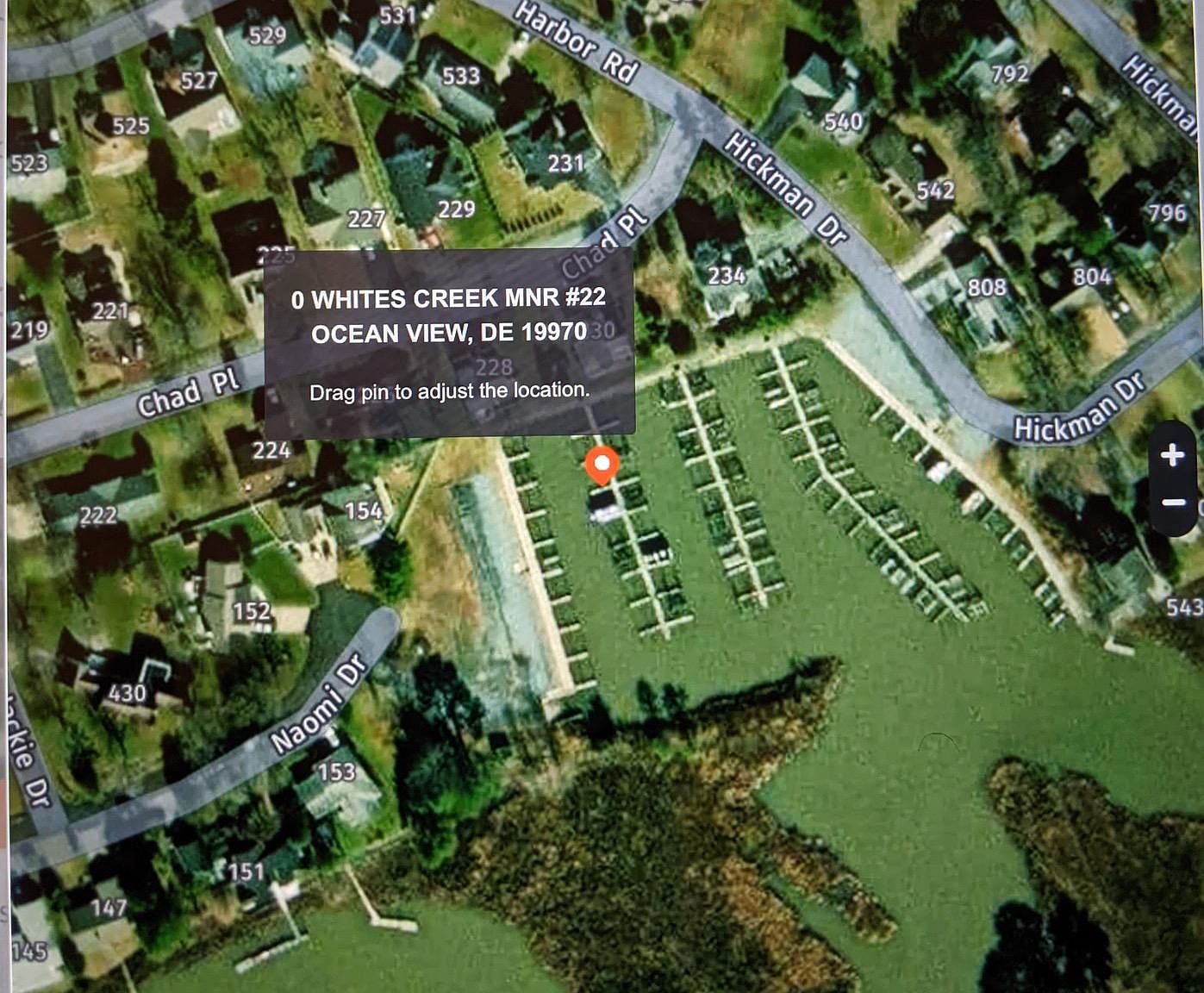 Boat Slip Whites Creek Manor 22, Ocean View, DE 19970 Zillow