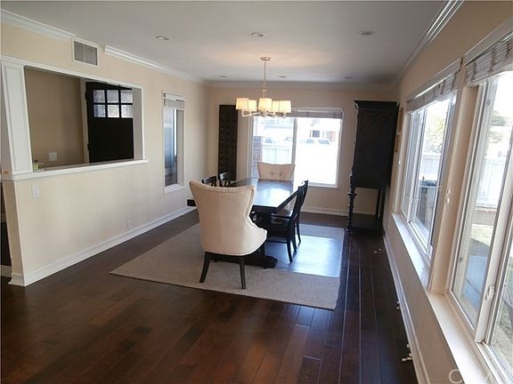 Large open dining room