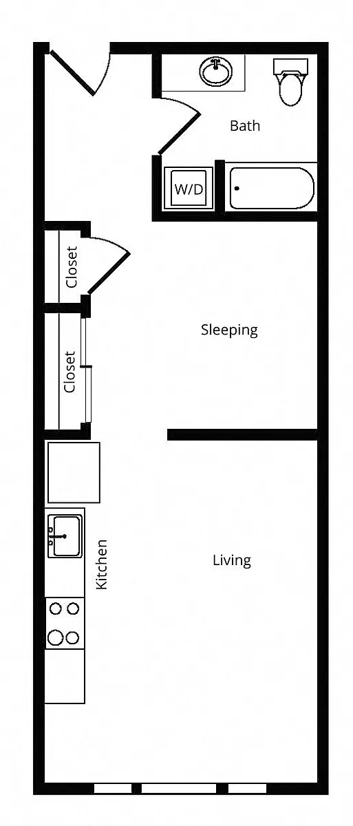 Floor plan A01